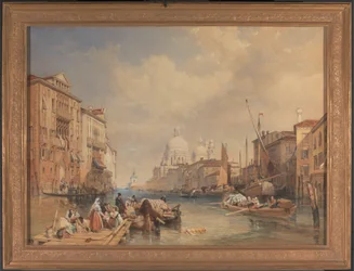 Het Canal Grande, Venetië