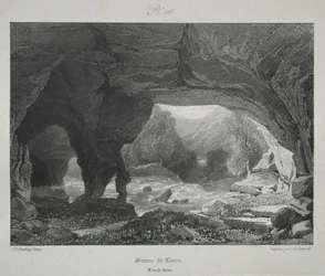 Pittoreske en Romantische Reizen in het Oude Frankrijk. Franche-Comté: Bron van de Lison