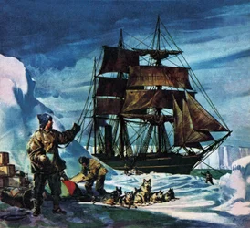 De Terra Nova op Antarctica