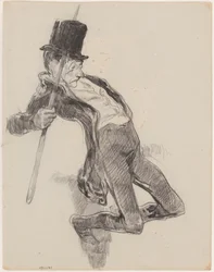 Naar Daumier: Vissen