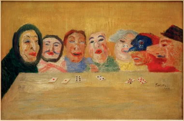 Kaartspelende maskers