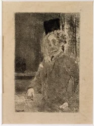 Mijn portret met doodshoofd