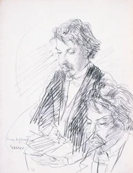 Portret van de kunstenaar, Henry de Groux