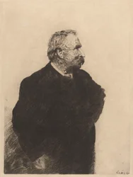 Portret van Ernest Rousseau