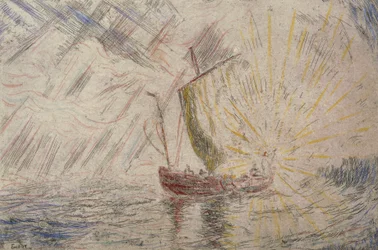 De Christus kalmeert de storm