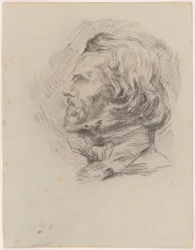 De schilder Eugène Delacroix