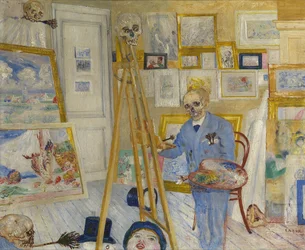 De skeletschilder, 1896