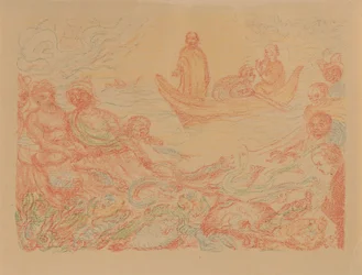 XIII. De wonderbare visvangst (uit: Taferelen uit het leven van Christus)
