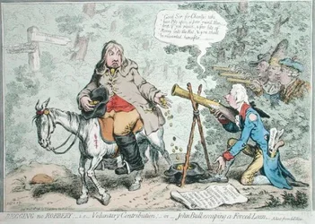 Bedelen geen Diefstal: i.e. Vrijwillige Bijdrage, of John Bull die ontsnapt aan een Gedwongen Lening