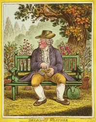Heerlijk Weer, uitgegeven door Hannah Humphrey, 1808