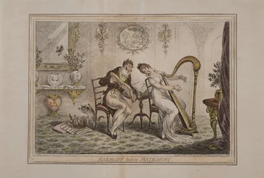 Harmonie voor het Huwelijk, uitgegeven door Hannah Humphrey, 1805