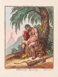 Hercules Rustend, uitgegeven 1799
