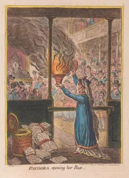 Pandora die haar Doos Opent, gepubliceerd 1809