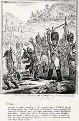 Plaat 3, uit Het Leven van William Cobbett, geschreven door hemzelf, gepubliceerd door H. Humphrey, 1809
