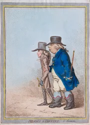 Pylades en Orestes, uitgegeven door Hannah Humphrey, 1797