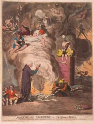 Shakespeare geofferd of het Offer van Hebzucht