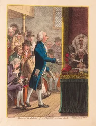 Schets van het interieur van St. Stephens, zoals het nu staat, uitgegeven 1802