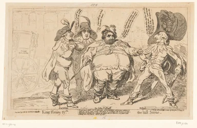 Spotprent op Charles Fox, 1788