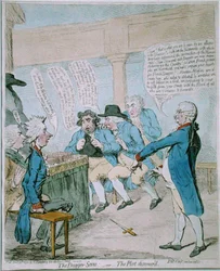 De dolkscène, of het complot ontdekt