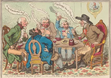 Het Feest van de Rede en de Stroom van de Ziel, - oftewel: - De Geestigen van deze Tijd, die met veel bombarie de tafel dekken