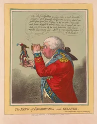 De Koning van Brobdingnag en Gulliver