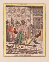 Zeer Glibberig Weer, uitgegeven 1808