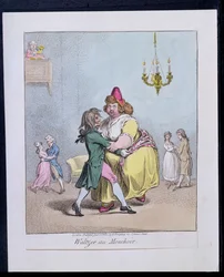 Waltzer au Mouchoir, uitgegeven door Hannah Humphrey in 1800