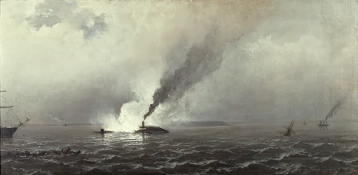 De Monitor en de Merrimac, 1874-75
