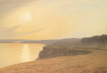 Zonsondergang, nabij Bournemouth, 1899