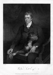 Sir Walter Scott, 1e Baronet, productieve Schotse historische romanschrijver en dichter, 1810