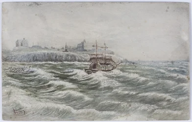 Stranding van de Beloy van Littlehampton en verlies van de reddingsbootbemanning van de Tyne