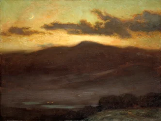 Zonsondergang, Mount McIntyre