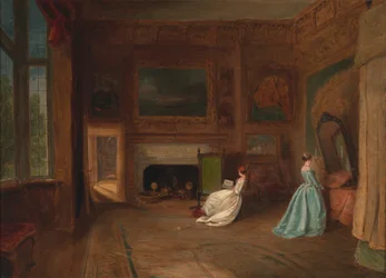 De Lady Betty Germain Slaapkamer in Knole, Kent