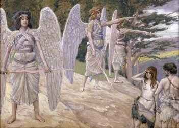 Adam en Eva verdreven uit het paradijs
