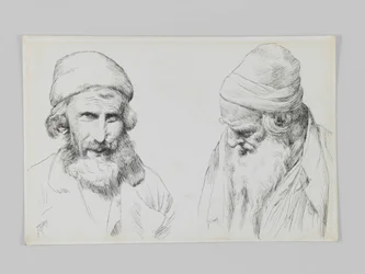 Joden en Jemenieten, Jeruzalem, illustratie uit Het Leven van Onze Heer Jezus Christus