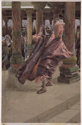 Judas Berouwt en Geeft het Geld Terug, illustratie voor Het Leven van Christus, c.1886-94