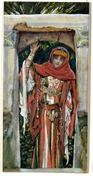 Maria Magdalena voor haar Bekering, illustratie voor Het Leven van Christus