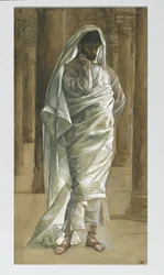 Heilige Thomas, illustratie uit Het leven van onze Heer Jezus Christus