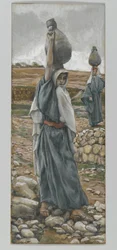 De Heilige Maagd in haar jeugd, illustratie uit Het leven van onze Heer Jezus Christus