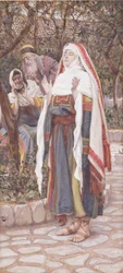 Het Magnificat, illustratie voor Het leven van Christus, c.1886-94
