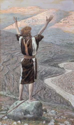 De Stem in de Woestijn, illustratie voor Het Leven van Christus, c.1886-96
