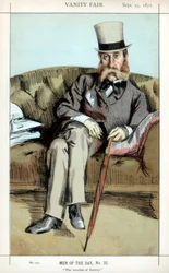 De romanschrijver van de samenleving, 1871