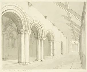Ingang van de Kapittelzaal van de Bristol Cathedral