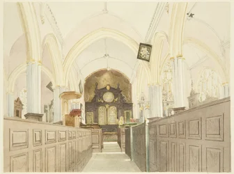Interieur van de St. Peter