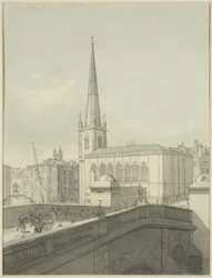St Nicholas Church en deel van Bristol Bridge