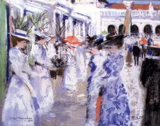 Op de Glasgow Tentoonstelling