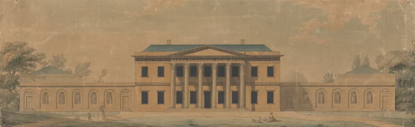 Ontwerp voor een landhuis