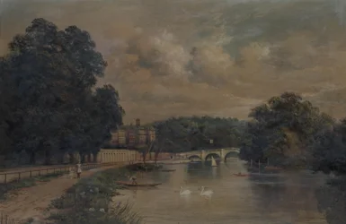 Richmond Bridge vanaf Cholmondeley Walk
