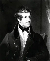 John Cam Hobhouse, prent gemaakt door Charles Turner, 1834 (mezzotint)