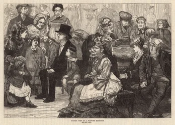 Vakantietijd bij een wassenbeelden tentoonstelling